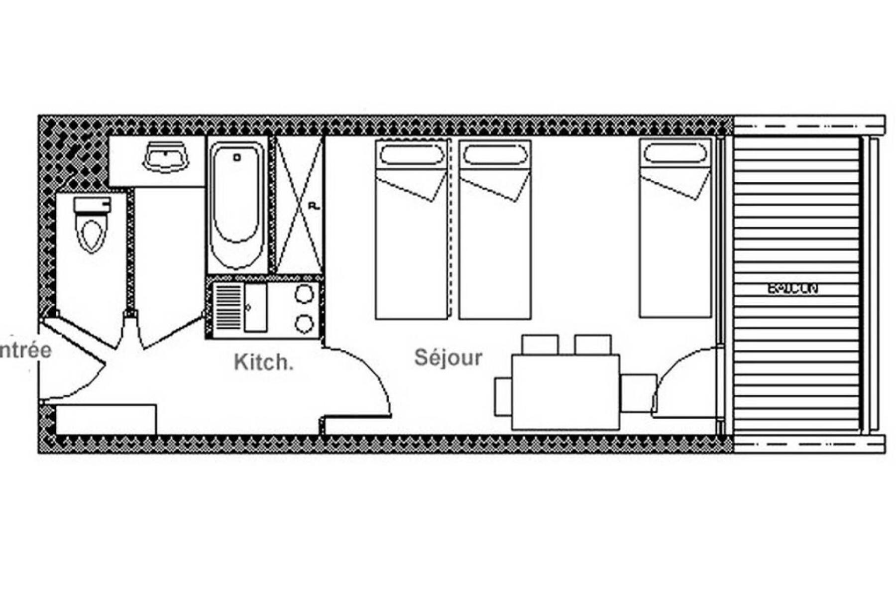 Residence Chaviere - Studio Lumineux - Depart Et Retour Ski Aux Pieds - Balcon Vue Sur Pistes Mae-3534 Сен-Мартен-дьо-Белвил Екстериор снимка